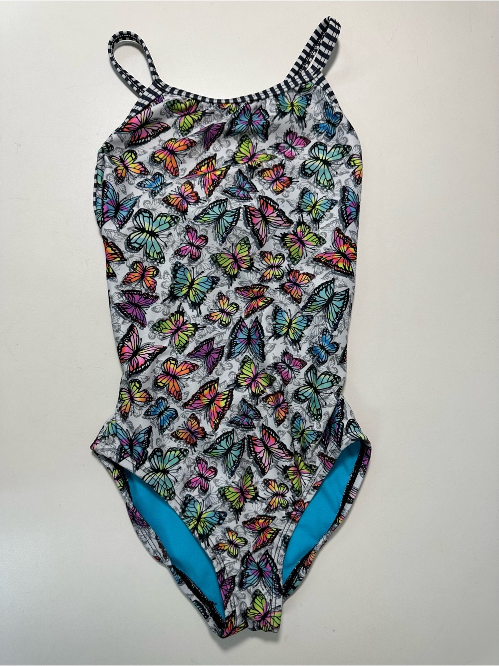 Uglies Kids Butterfly One-Piece Swim Suit - Multicolor